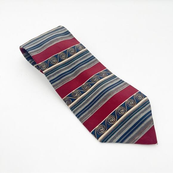 CHRISTIAN DIOR Tie Cravate Vintage Silk Blend Tie Luxury Designer Business Suit - Picture 1 of 10